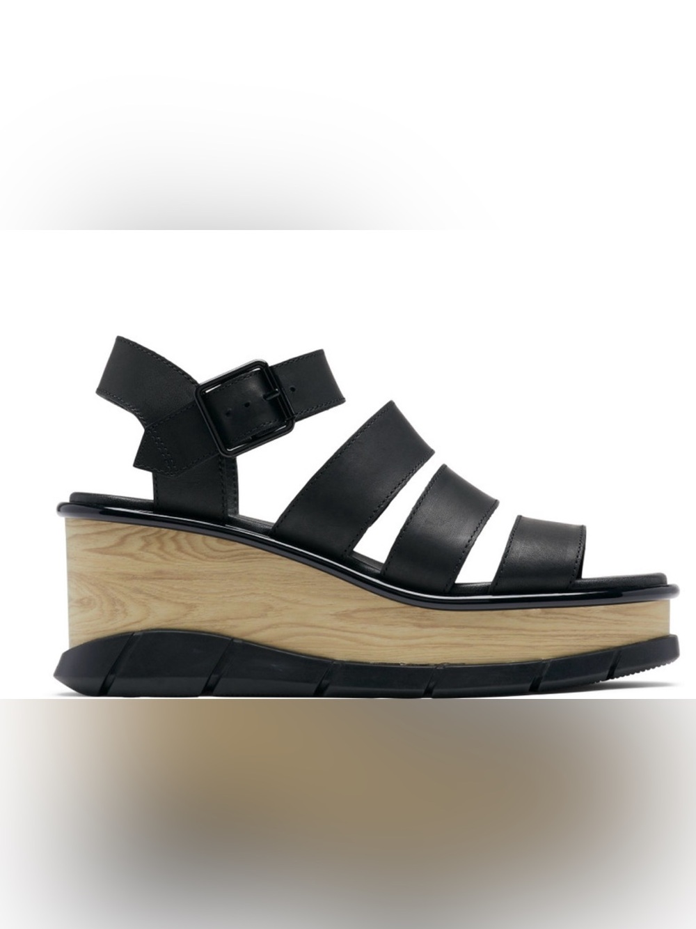 Sorel Joanie lll leather wedge sandals  size 7